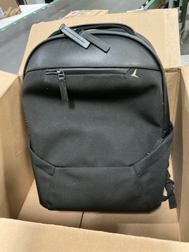 Condition photo showing As Is for Troubadour Apex 4.0-22L Premium Laptop Backpack - Ergonomic & Water Resistant - Designed for Work and Travel - Black Black Apex 4.0