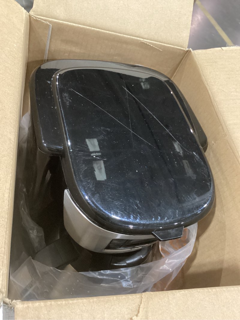 Condition photo showing As Is for BLACK+DECKER 12-Cup Thermal Coffeemaker, Black/Silver, CM2035B