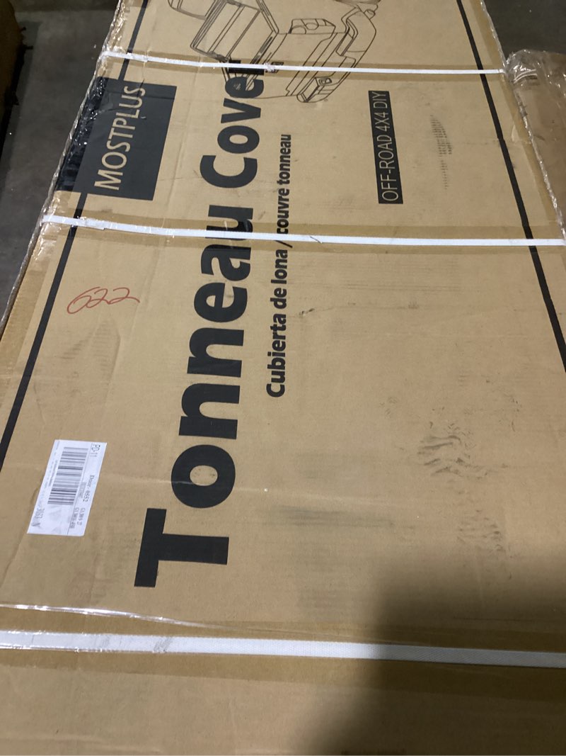 Condition photo showing New/Like New for mostplus soft quad fold truck bed tonneau cover compatible for 2002-2026 dodge ram 1500 inclu. classic & new body/2003-2026 ram 2500 3500 fleetside (w/o rambox) (6.5 ft bed) on top 78 inch
