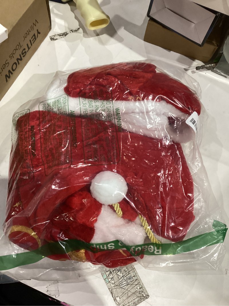 Condition photo showing Good Condition for Wesnoy 2 Pcs Santa Christmas Velvet Bags with Drawstring in 2 Size Santa Gift Bags Large Christmas S
