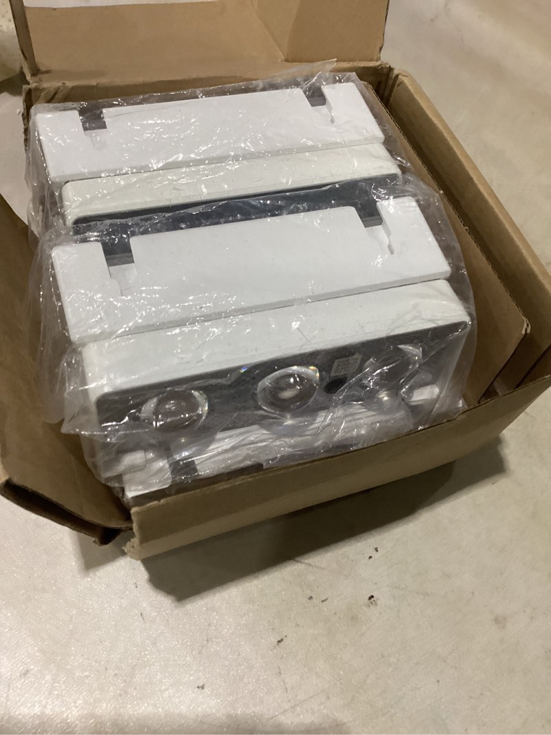 Condition photo showing Good Condition for solar fence lights outdoor, 8 pack, 9 fixed colors ? color changing led light solar powered waterproof ip65 dusk-to-dawn vinyl fence lights for patio, railing, pool, porch, backyard, wall white 8 pack