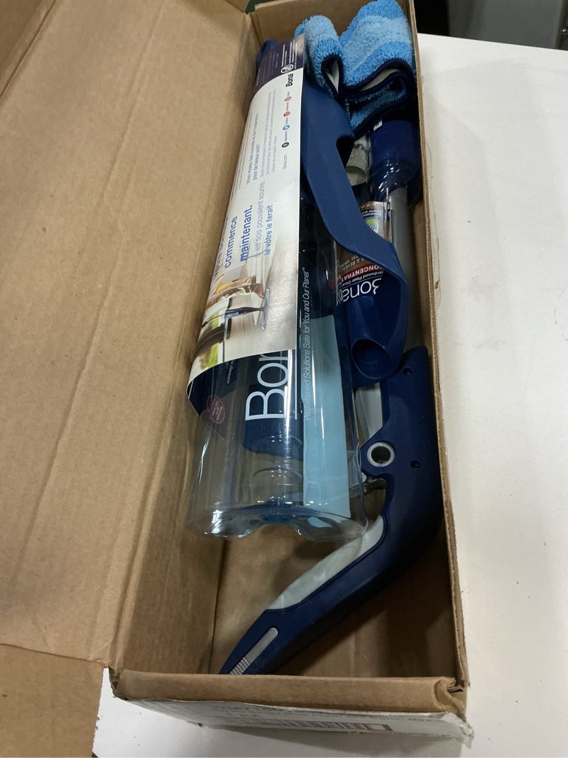 Condition photo showing As Is for Bona Hardwood Floor Premium Spray Mop - Includes Wood Floor Cleaning Concentrate and Machine Washable Microfiber Cleaning Pad - Dual Zone Cleaning Design for Faster Cleanup Hardwood - Concentrate