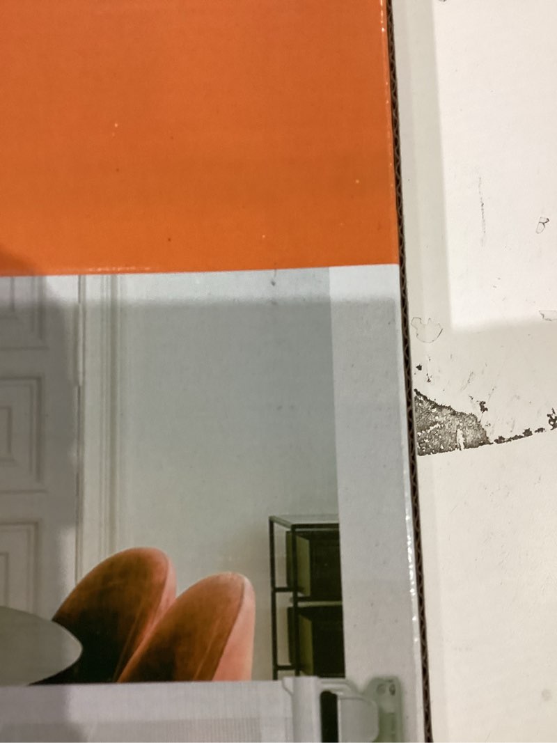 Condition photo showing As Is for Reinforced 55" Wide Retractable Baby Gates with Reinforced Strips, Indoor/Outdoor Retractable Dog Gate for Doorway Prevent Bottom Drilling Through, No Bottom Bar Safety Mesh Baby Gate for Stair, Black Black 33" Tall x 55" Wide? With Reinforced Bar ?