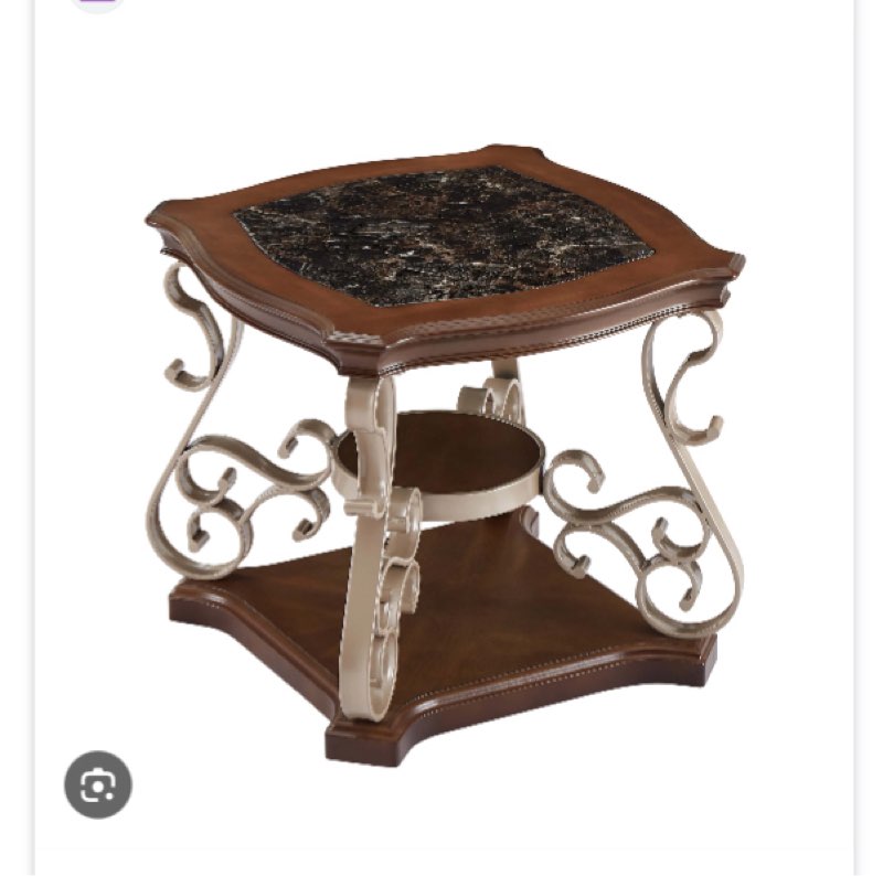 Kutlay Floor Shelf End Table