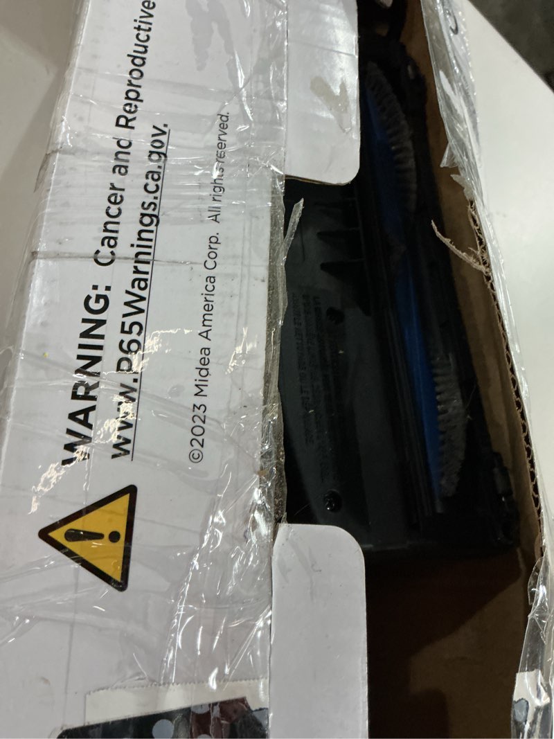 Condition photo showing As Is for eureka corded stick vacuum cleaner for home pet hair, lightweight stick vacuum cleaner with powerful suction for carpet tile and hard floor, blue, 3-in-1 handheld vac nes312 3-in-1 handheld vac nes312 blue