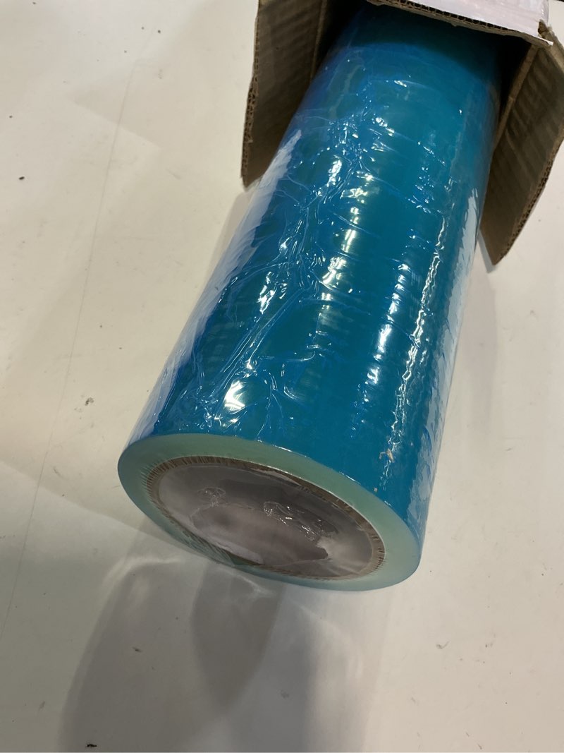 Condition photo showing New/Like New for tapemanblue carpet protection film 24" x 200' roll, self adhesive plastic carpet protector film with clean removal & easy unwind, durable protection tape to shield your surface from dirt and spills