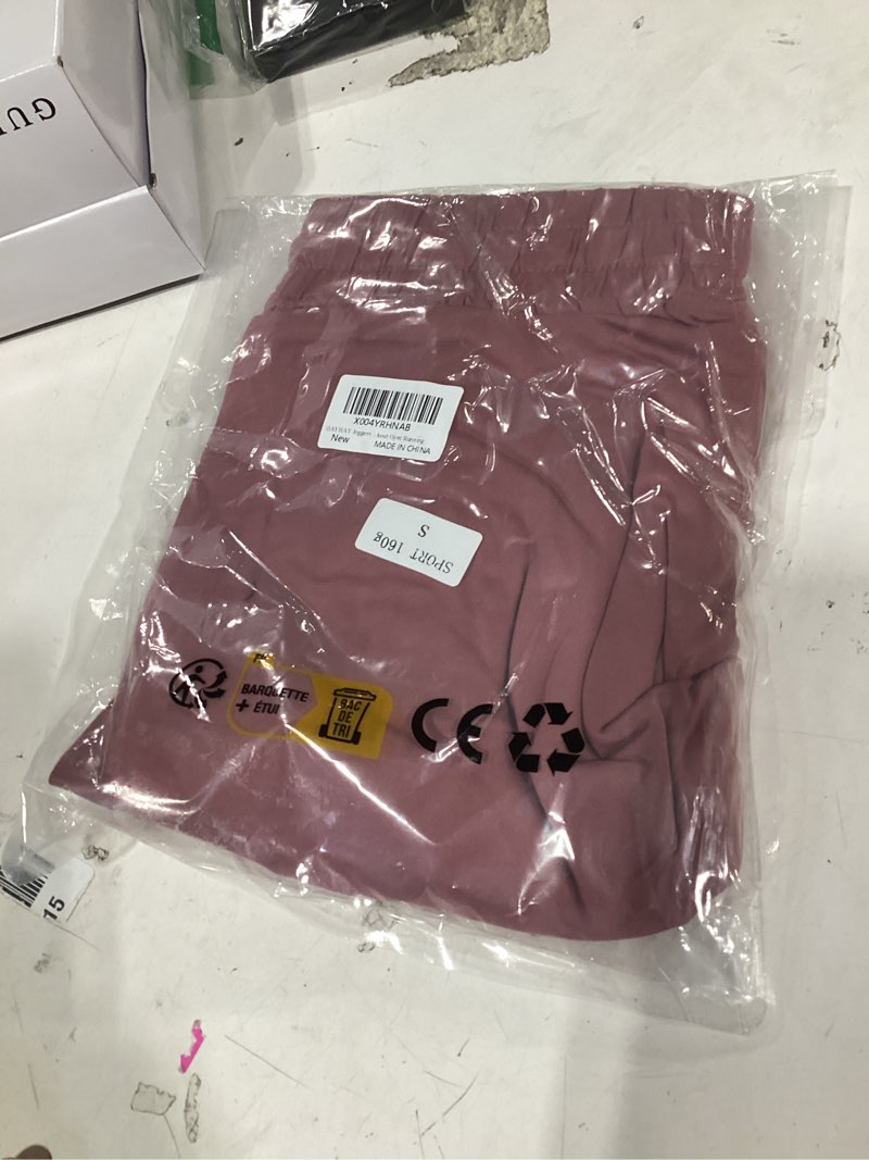 Condition photo showing New/Like New for gayhay joggers for women with pockets - womens sweatpants lightweight yoga lounge pants for athletic workout gym running 27" inseam small 7#mauve pink