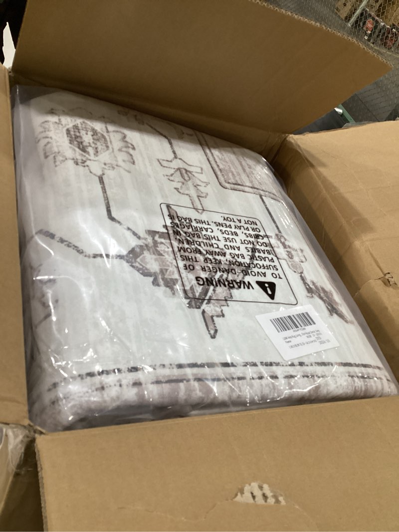 Condition photo showing As Is for LUMI Washable Area Rug 8x10 for Living Room, Ultra Soft Stain Resistant Carpet with Non Slip Rubber Backing, Non-Shedding Low Pile Rugs for Bedroom, Dining Room, Indoor, Office 8' x 10' Amari