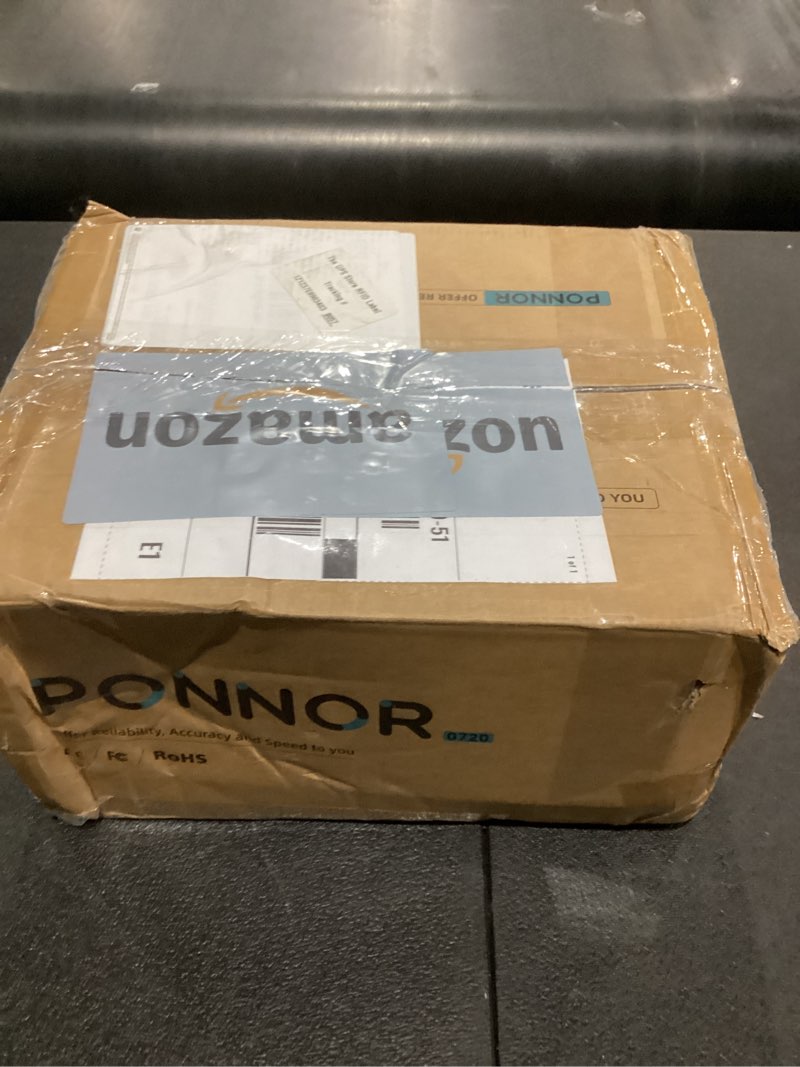 Condition photo showing New/Like New for PONNOR Money Counter Machine with Value Count, UV/MG/IR/MT/DD Counterfeit Bill Detection, Dollar Euro Cash Counter with Count/Add/Batch/Auto Modes, External LCD Display