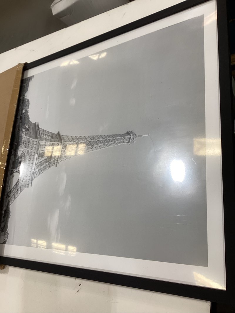Condition photo showing Good Condition for upsimples 20x26 picture frame, display pictures 18x24 with mat or 20 x 26 without, wall hanging poster frames, black, 1 pack black 20x26
