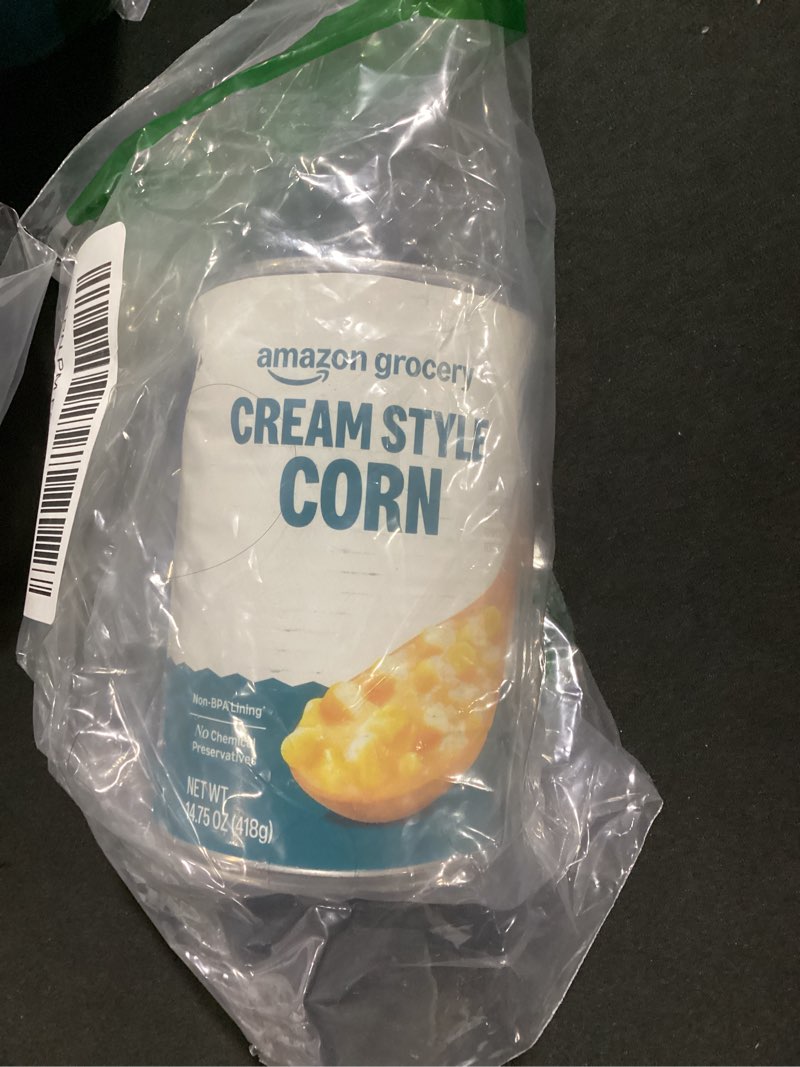 Condition photo showing New/Like New for amazon fresh, canned cream style corn, 14.75 oz