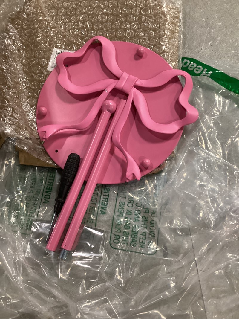 Condition photo showing Good Condition for pink bow paper towel holder, cute paper towel roll holder, 3d printed standing paper towel holder for kitchen countertops bathroom with weighted base, kitchen decor accessories gift (round/pink bow)