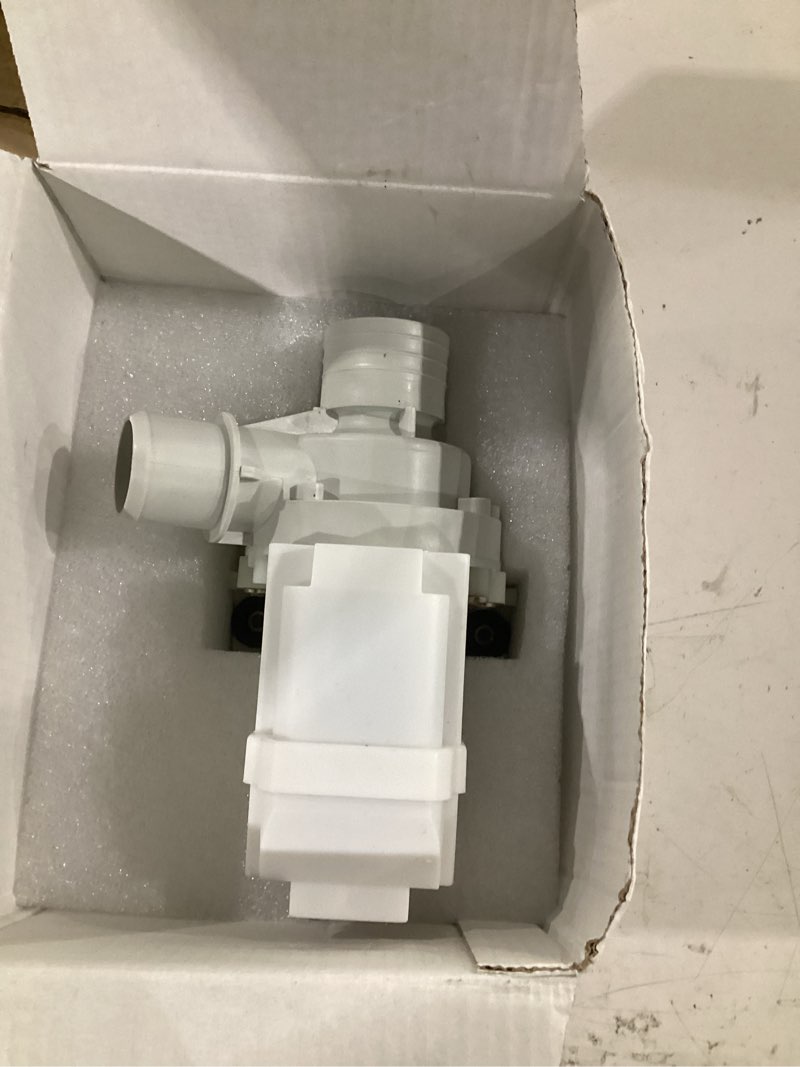 Condition photo showing Good Condition for wh23x10040 dp040-064 drain pump replacement for ge gud27essm1ww gtun275em gtup240em gtup270gm washer drain pump, fit for kenmore 26615322 parts drain pumps replace 228c2389p001 ps3501453