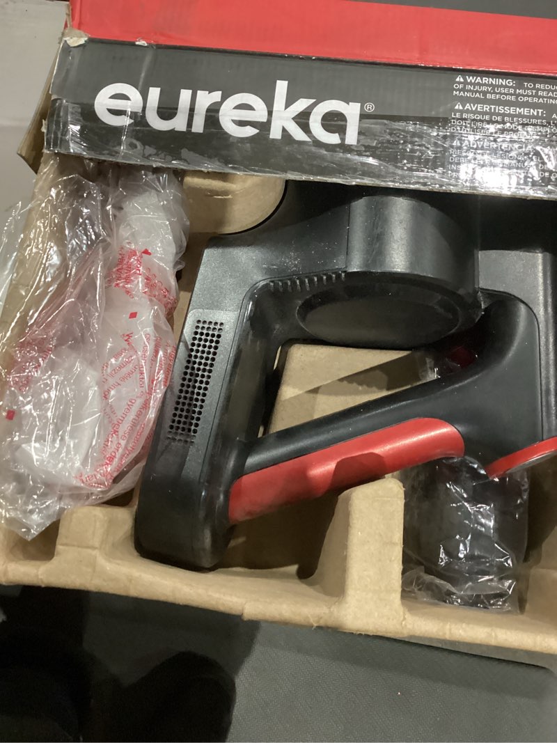 Condition photo showing Good Condition for Eureka Cordless Vacuum Cleaner, Vacuum Cleaner for Home Rechargeable, Lightweight Stick Vacuum for Hardwood and Pet Hair,Rose Red, NEC101 Rose Red NEC101