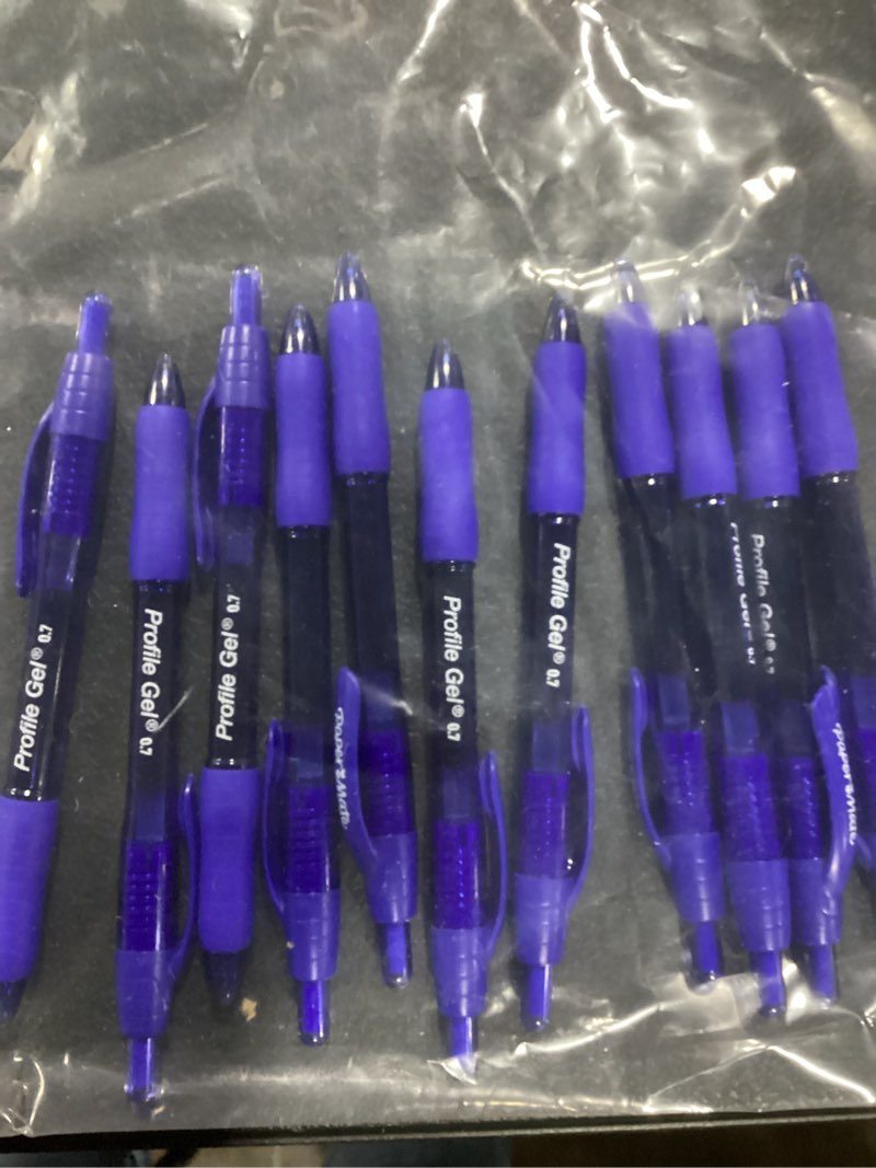 Condition photo showing Good Condition for paper mate retractable gel pen medium 0.7 mm blue ink 2095472