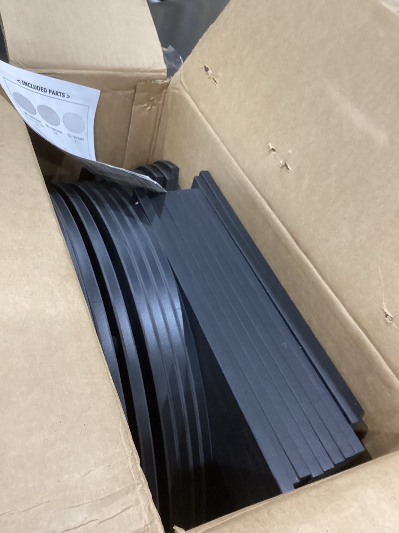 SpaceAid 5 Tier Rotating Bookshelf Tower, Spinning Bookcase Lazy Susan, Revolving 360 Book Shelf Sto