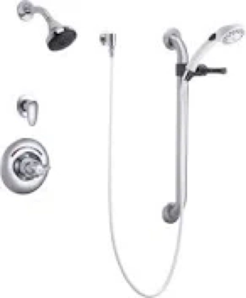 X004QJQNLRNEW - Dual Shower Head for Couples (Black) Made in China