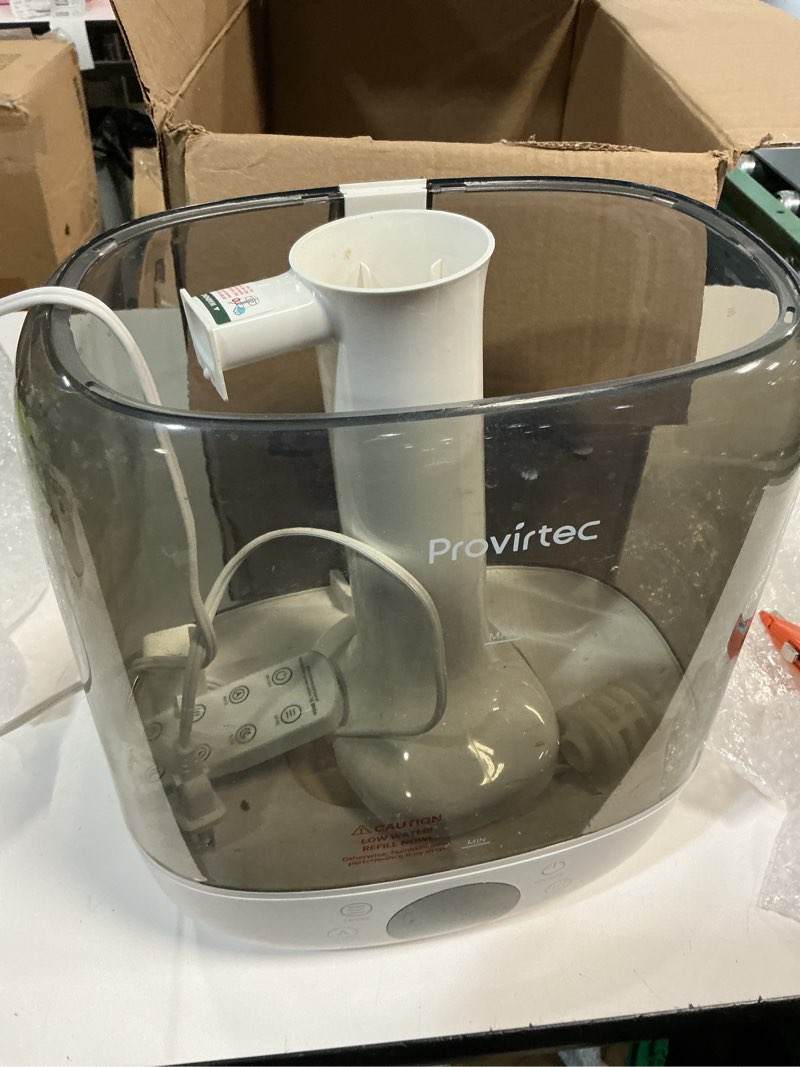 Condition photo showing As Is for 6L Self-Cleaning Humidifier for Large Room, CleanCare Warm & Cool Mist, No-Leak Design & Top Fill, 60 Hour Runtime, Quiet Ultrasonic Auto Mode with Remote Control for Bedroom & Home