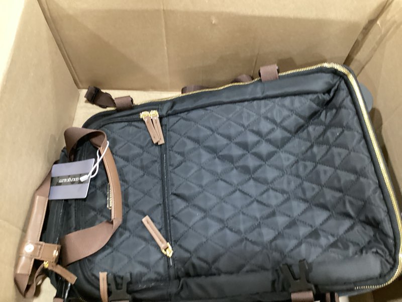 Condition photo showing Good Condition for rolling backpack for women,travel laptop backpack with wheels roller wheeled backpack underseat carry on luggage for travel business trip,fit 17inch,black black 17 inch