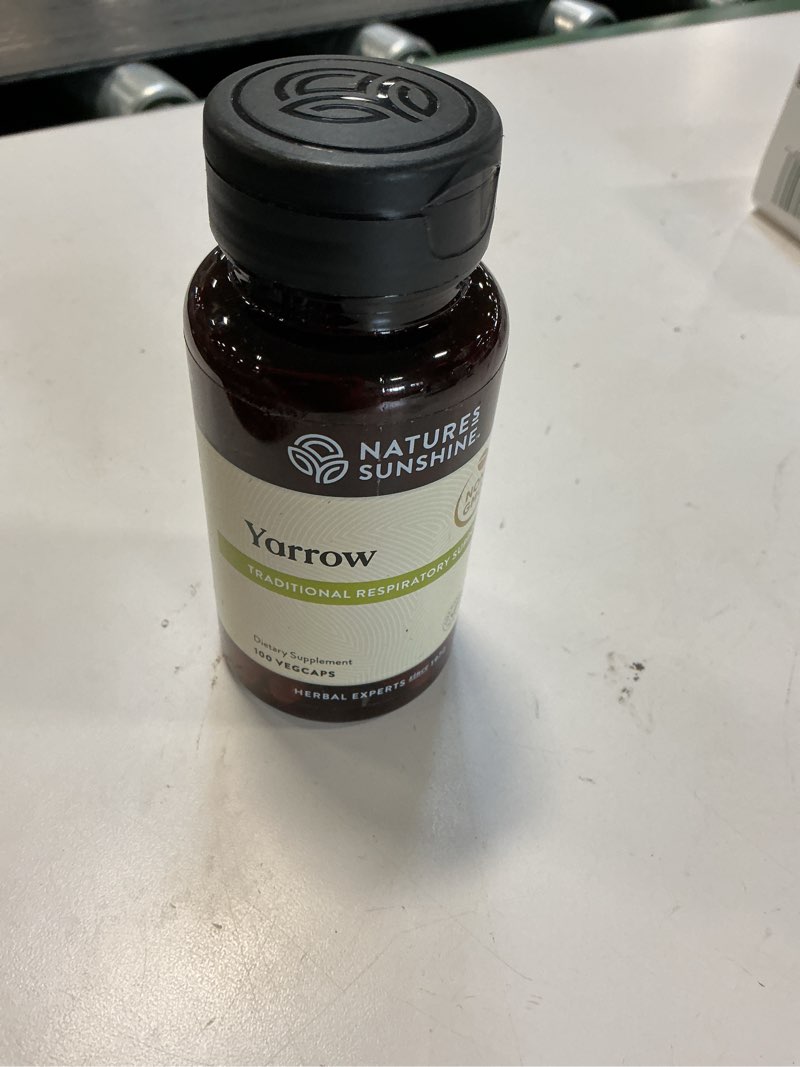 Natures  sunshine Yarrow (100 cap) BB 02/2030) 