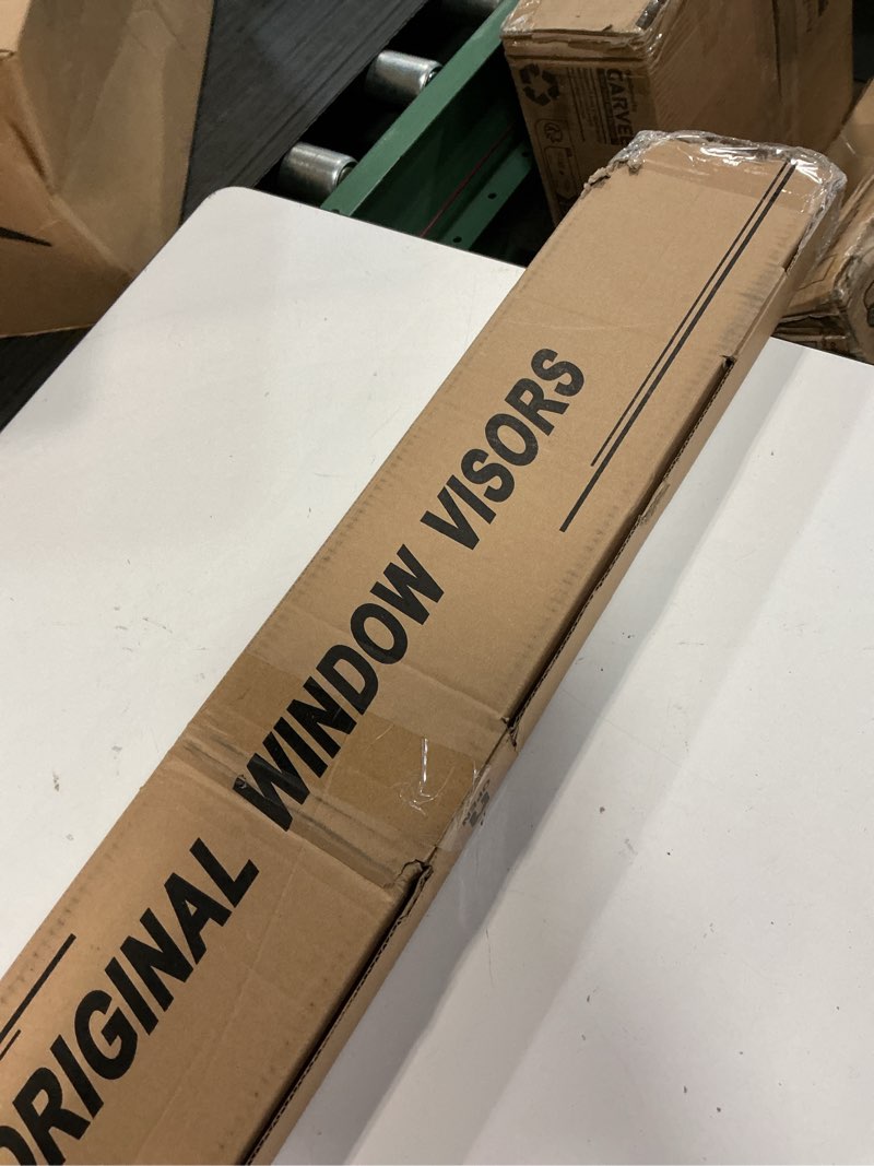 Condition photo showing Good Condition for window visors rain guards fits 2024-2026 crosstrek, window wind deflectors vent shades accessories for 2024-2026 impreza, out-channel, dark smoke 4 pcs, 2025