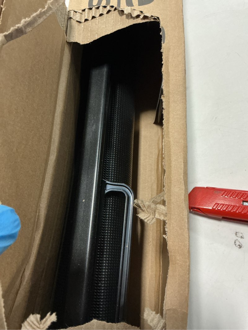 Condition photo showing New/Like New for Retractable Baby Gate for Stairs, 55" Wide Mesh Pet Gate, Automatic Tension, One-Hand Operation, 38" Tall Baby Gates for Doorways, Hallways, Deck, Indoor Outdoor, Safe, Easy to Fit, Black Black 55" Wide x38" Tall