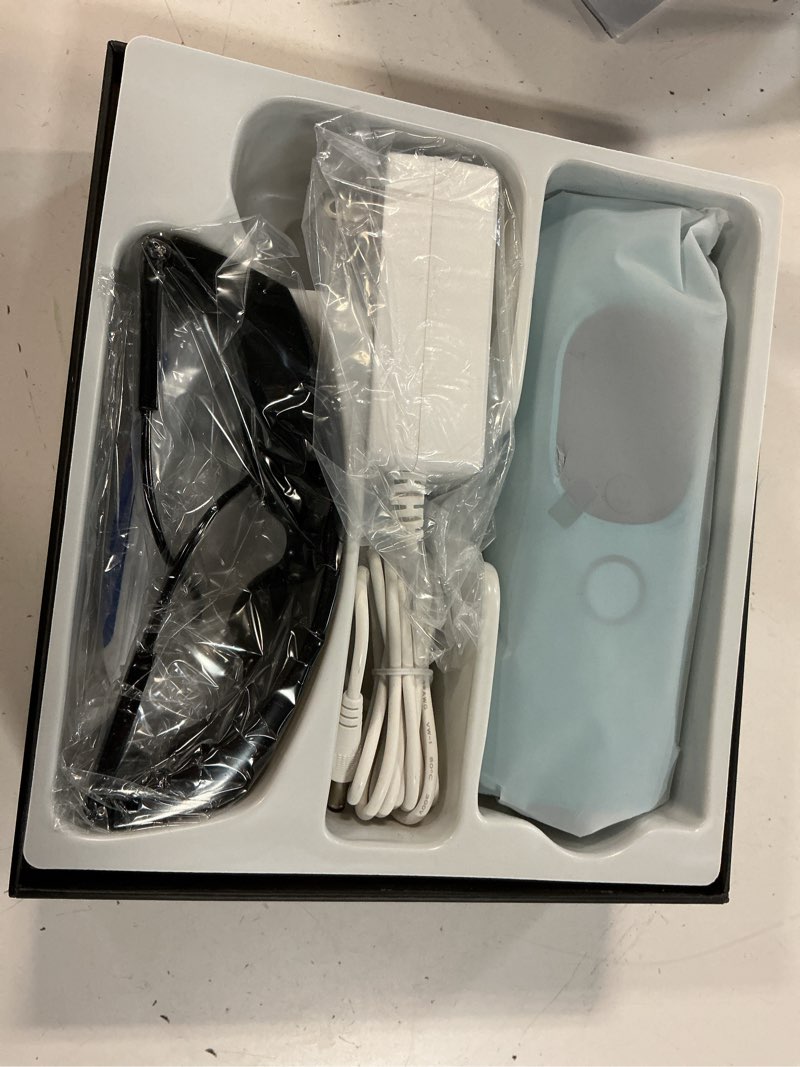 Condition photo showing New/Like New for laser hair removal for women and men - permanent painless ice cooling ipl device remover machine with shaver, goggles, 999,999 flashes for body and face, corded