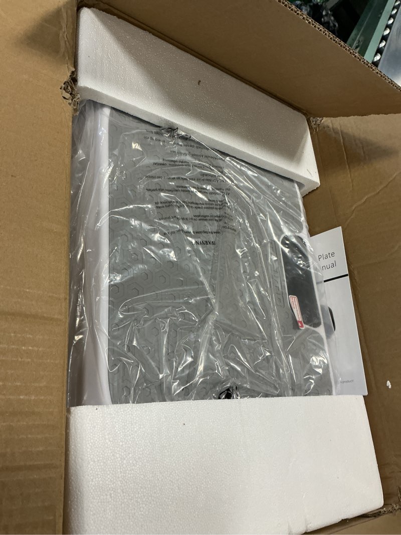 Condition photo showing Good Condition for Vibration Plate Exercise Machine Weight Loss, Full Body Shaker Workout Vibration Plates Lymphatic Drainage, Stand Shake Vibrating Plate for Women Men 450 Lbs Capacity Fitness Platform White