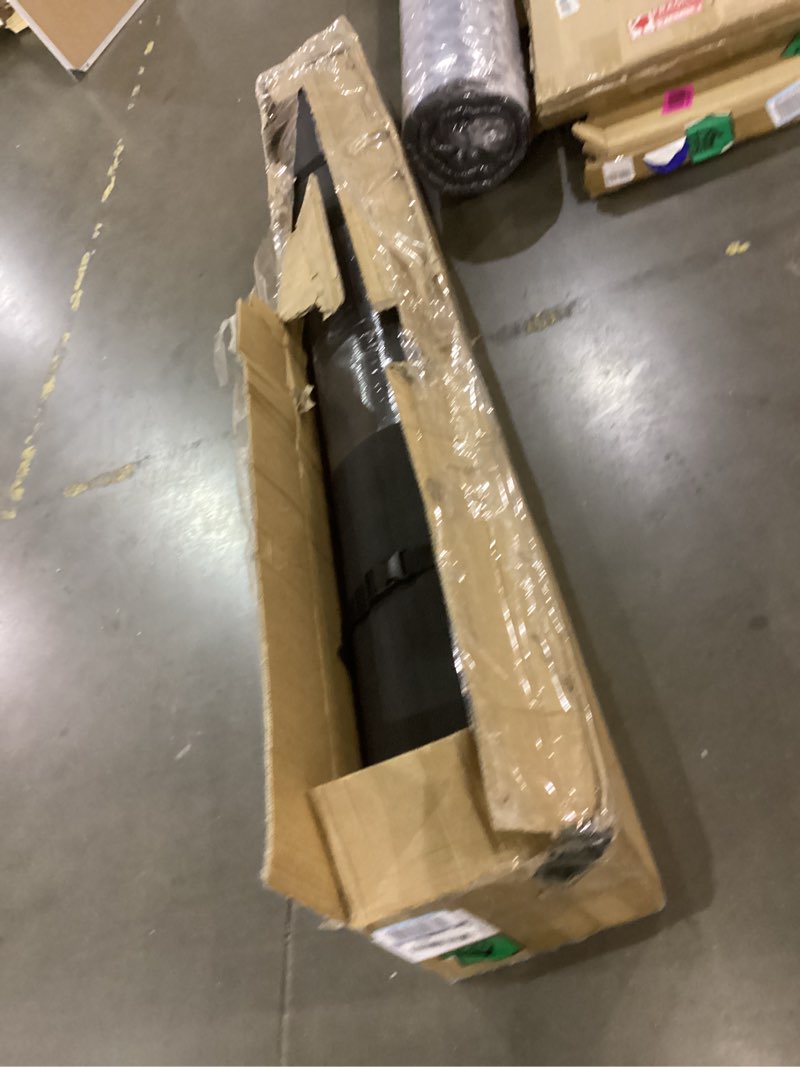 Condition photo showing As Is for 2024 Upgraded Version Baseball Hitting Mat with Antislip Rubber Backing, 12' x 6' Batting Cage Mat with Home Plate, Batters Box Turf Mat Baseball for Indoor and Outdoor Green 12' x 6'