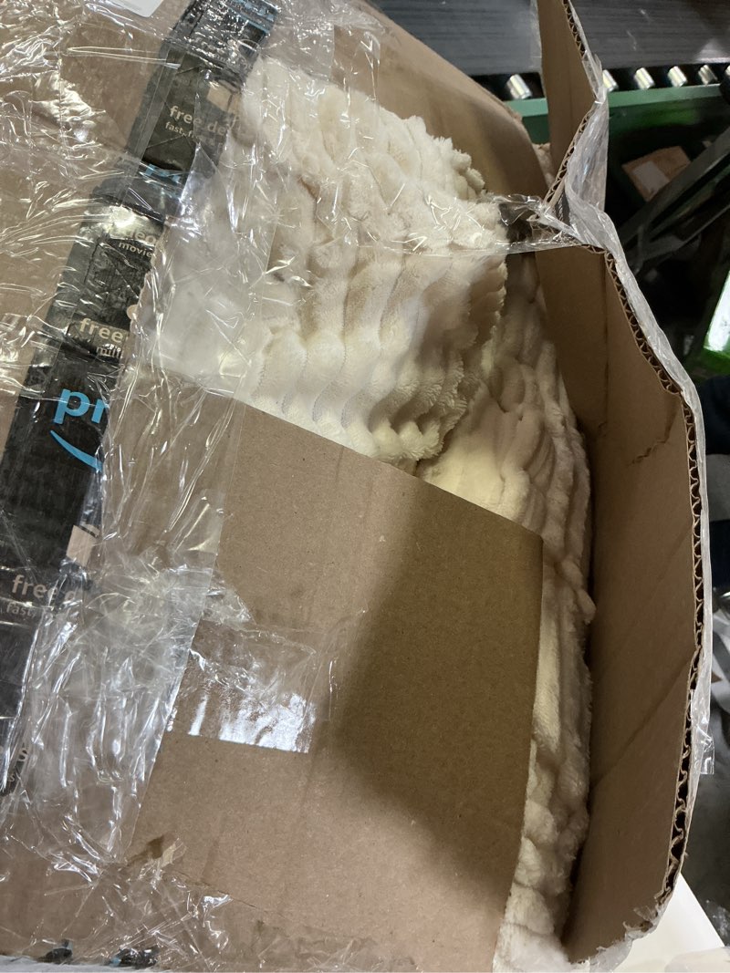 Condition photo showing As Is for Headboard Wedge Pillow + A Long Neck Roll Pillow Body Pillow?Large Headboard Pillow with Removable Cover (Beige, King?76x8x20 inches) Beige King?76x8x20 inches