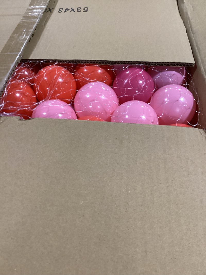 Condition photo showing Good Condition for GOGOSO Ball Pit Balls for Toddlers Dogs Baby Boys Girls 2.2Inch Plasticball Toys for Kid Play Tent Birthday Slides Party Decor 50 100 170 200 500 1000 Blue 170 balls