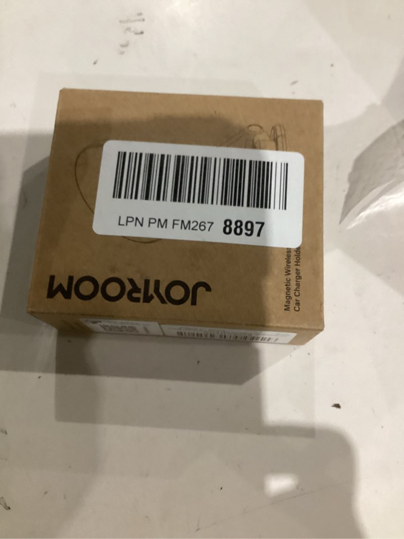 Condition photo showing As Is for JOYROOM for MagSafe Car Mount Charger, [All-Metal] 15W Fast MagSafe Car Charger, Hands Free Magsafe Car Mount Dashboard for iPhone 17 Pro Max Air/16 15 14 13 12 Pro Max Plus, Black