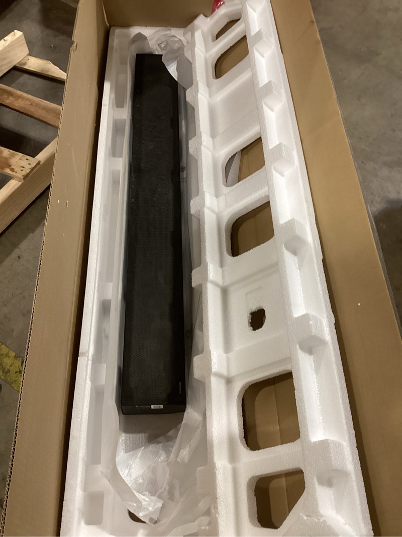 Condition photo showing As Is for samsung q990f 11.1.4ch q series subwoofer + rear speaker, wireless dolby atmos, q-symphony, game mode pro, adaptive sound (hw-q990f, 2025) hw-q990f soundbar