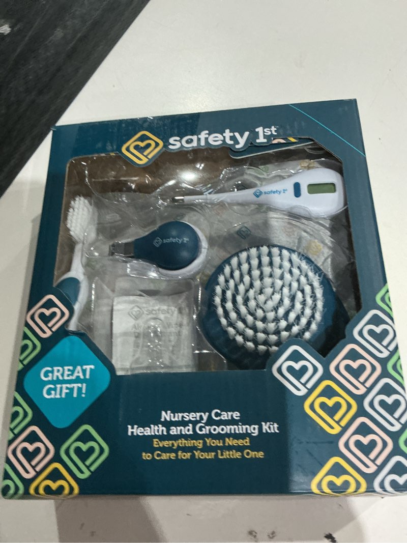 Condition photo showing As Is for safety 1st nursery care health & grooming kit, seafoam