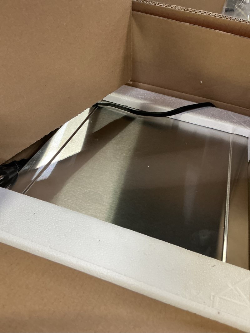 Condition photo showing As Is for COSORI Food Dehydrator for Jerky, 176°F Temperature Control, 5 Stainless Steel Trays Dryer Machine, 4 Presets, 48H Timer, for Dog Treats, Meat, Fruit, Veggies, Snacks,Bright-Silver Bright-Silver 5 Trays 5 Trays Dehydrator