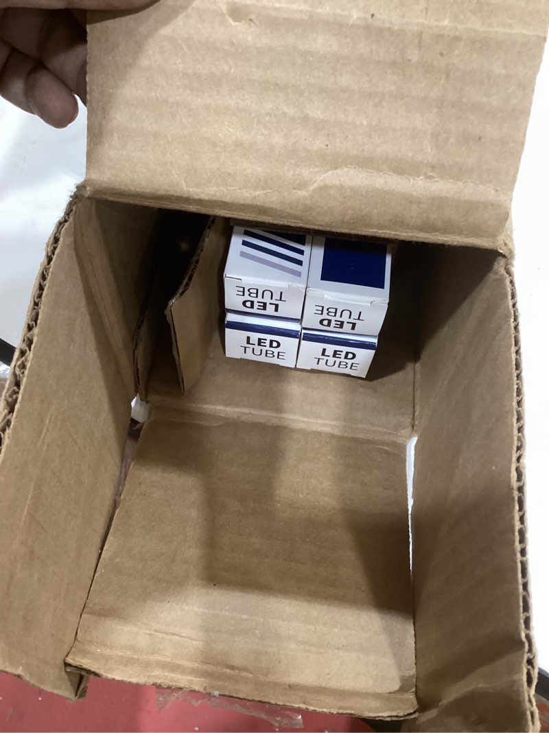 JESLED 4FT LED T8 Type A+B Tube Lights, 24W(65W Equivalent), 3200LM, 5000K, Single or Double End Pow