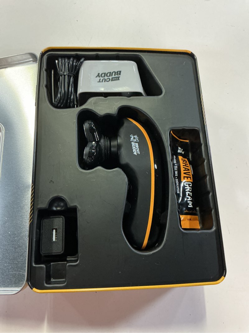 Condition photo showing As Is for bald buddy - electric head shaver