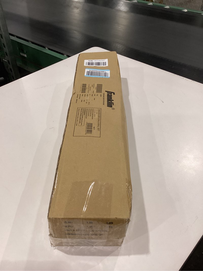 Condition photo showing Good Condition for Franklin Sports Kids Soccer Goal with Ball & Pump - 24 X 16