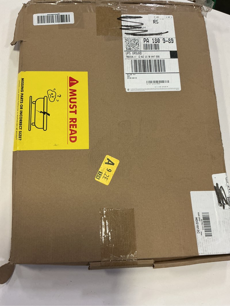 Condition photo showing New/Like New for Serene Valley Sink Grid 18-1/8" L x 13-3/8" W, Centered Drain with Corner Radius 3-1/2", NDG1813C
