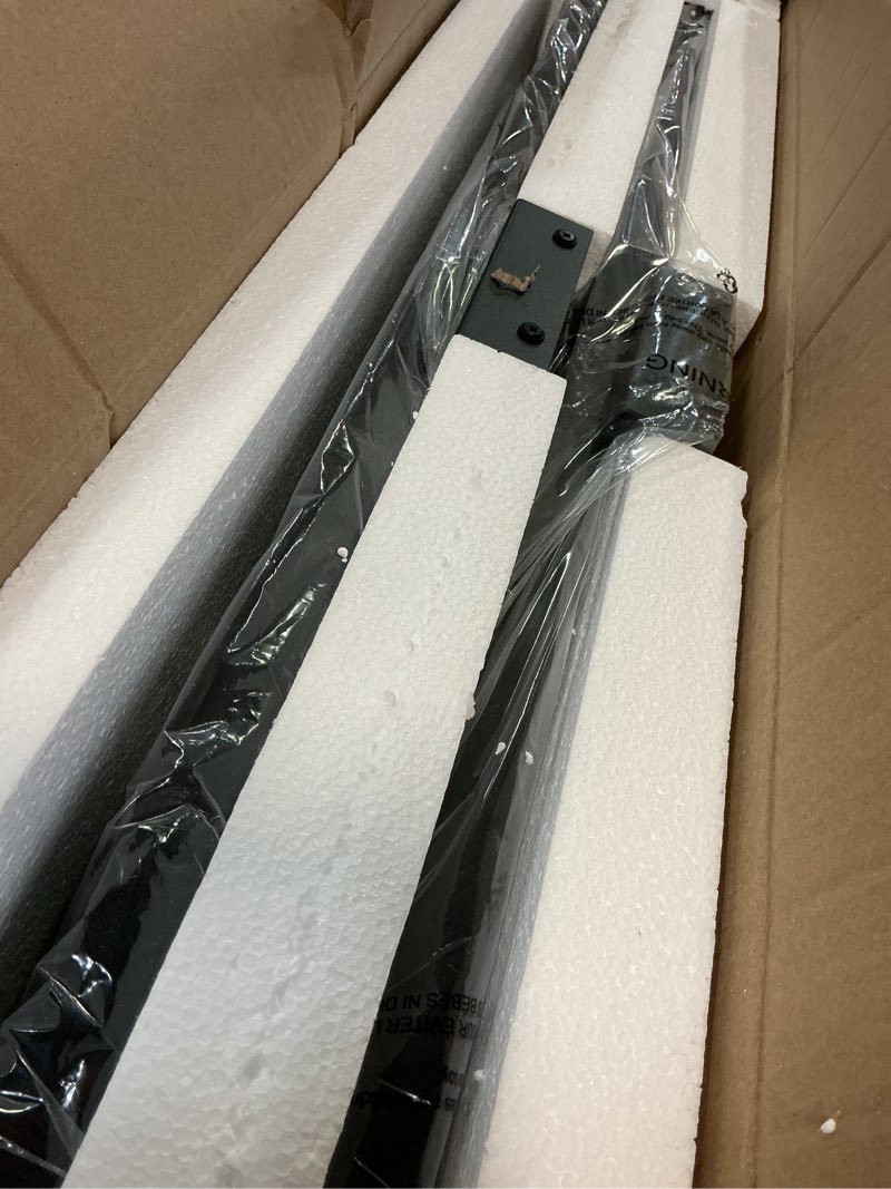 Condition photo showing Good Condition for edishine 47.2" led outdoor wall lights, 3cct & 10%-100% dimmable, ip65 waterproof, modern exterior lighting fixtures, linear long exterior wall light for house, yard, 2 pack, black black 47.2 in