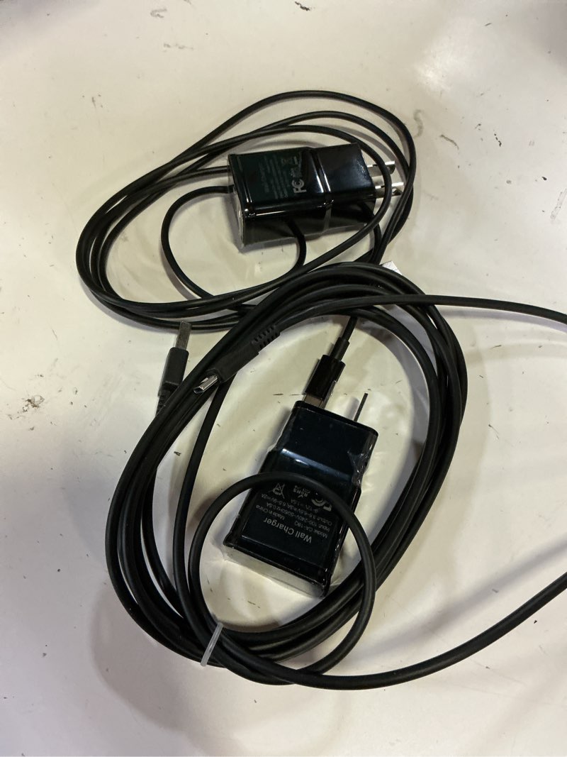 Condition photo showing Good Condition for cndons type c charger fast charging, 2 pack usb android phone wall block & 1x 6ft 10ft charge cable cord, for samsung galaxy s8/ s9/ s10 plus active s10e, s20/ s21 ultra plus, note 8 9 10 (ca-57t) 6ft+10ft black