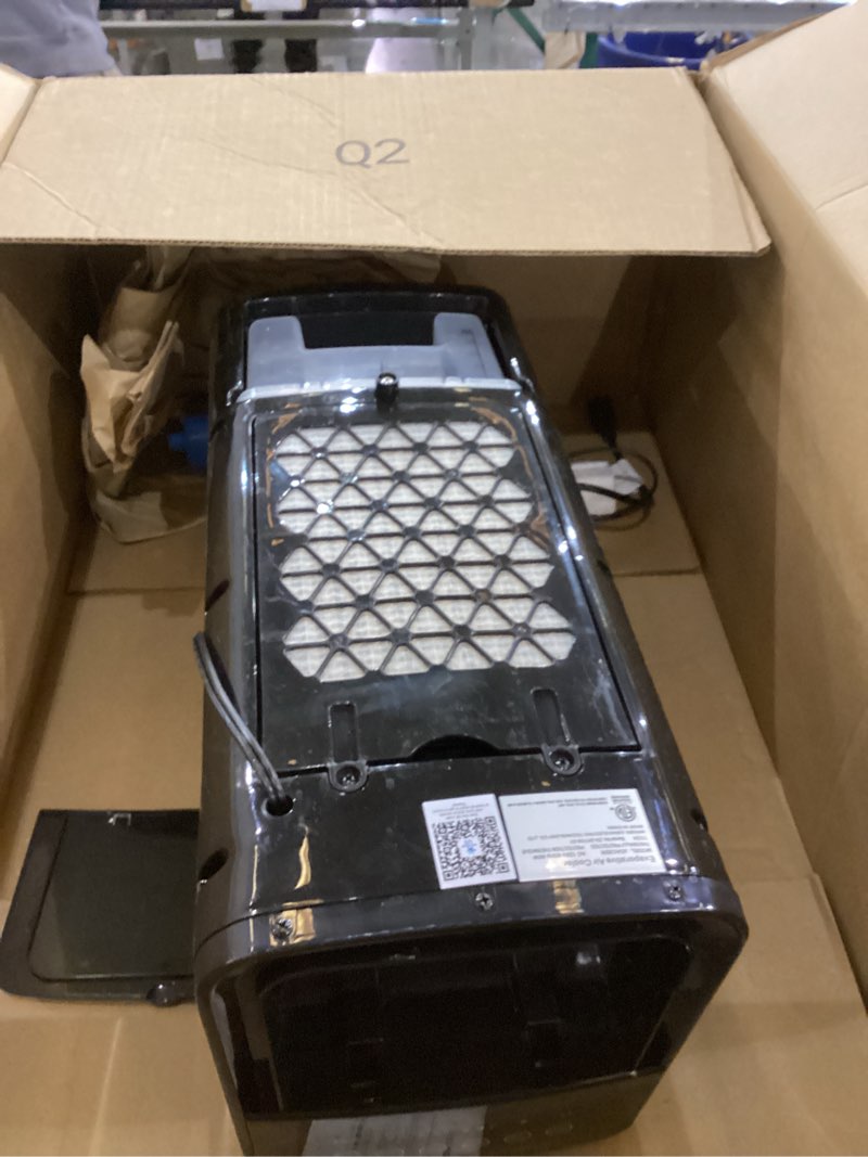 NOMEY Evaporative Air Cooler, 3-IN-1 Air Conditioner Portable for Room w/ 4 Modes & 3 Speed, 12H Tim