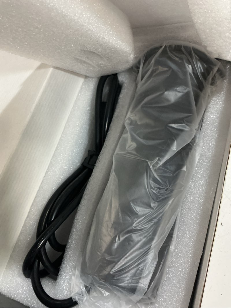 Condition photo showing New/Like New for annquan 3.15" pop up outlet with 15w wireless charger,max 20w power delivery,800j surge protection,4 tamper resistant outlets,4 usb ports etl listed black 6ft cord