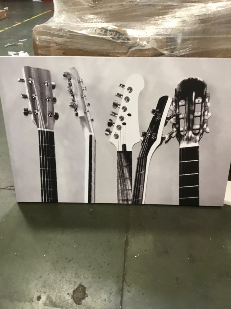 Guitar Head II \"frame 48X42