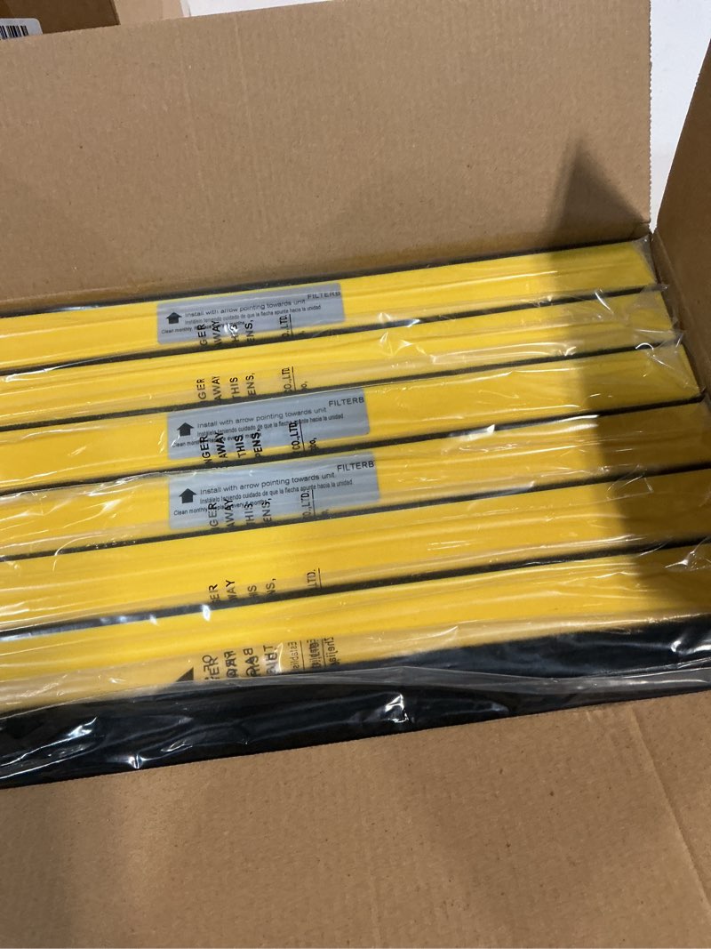 Condition photo showing item condition for Pulluty FLT4825 HEPA Filter B Replacement Compatible with G-Guardian Air Purifiers AC4825 AC4825E AC4825W AC4300 AC4800 AC4900 AC4850,6 H13 True HEPA Filters+8 Carbon Pre-Filters Yellow - Original Filter 6 HEPA Filters + 8 Carbon Pre-Filters