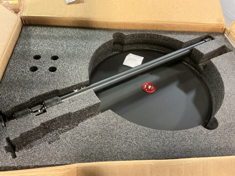 Condition photo showing Good Condition for ifootage a400 round base monopod, 79'' photography light stand with flat base, aluminum studio tripod monopod stand for video recording, live streaming, interview, payload 22lb (2 pack) a400-2 pack