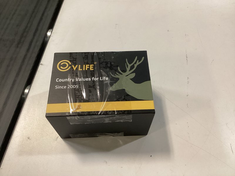 Condition photo showing New/Like New for cvlife multiple reticle red dot sight, motion awake red dot & circle, 1x20mm optics scope with absolute co-witness riser and low mount for 21mm picatinny, ipx7 waterproof & fogproof, 50,000h runtime 3 moa dot & 65 moa circle black