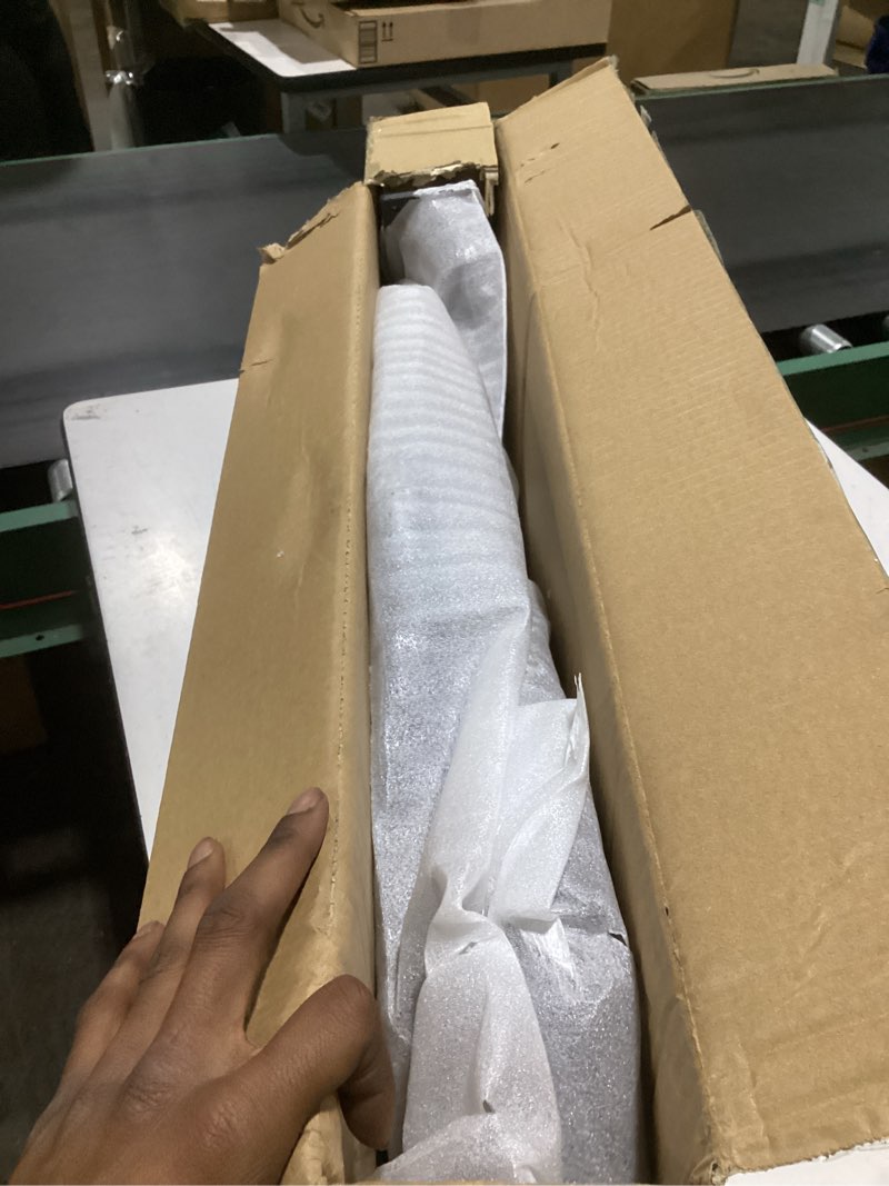 Condition photo showing item condition for Wall Mount Handrail, Outdoor Grab Bar - 25.8" Bent Black Handrail (2-Pack) for Garage, Porch, Garden Stairs 2pcs