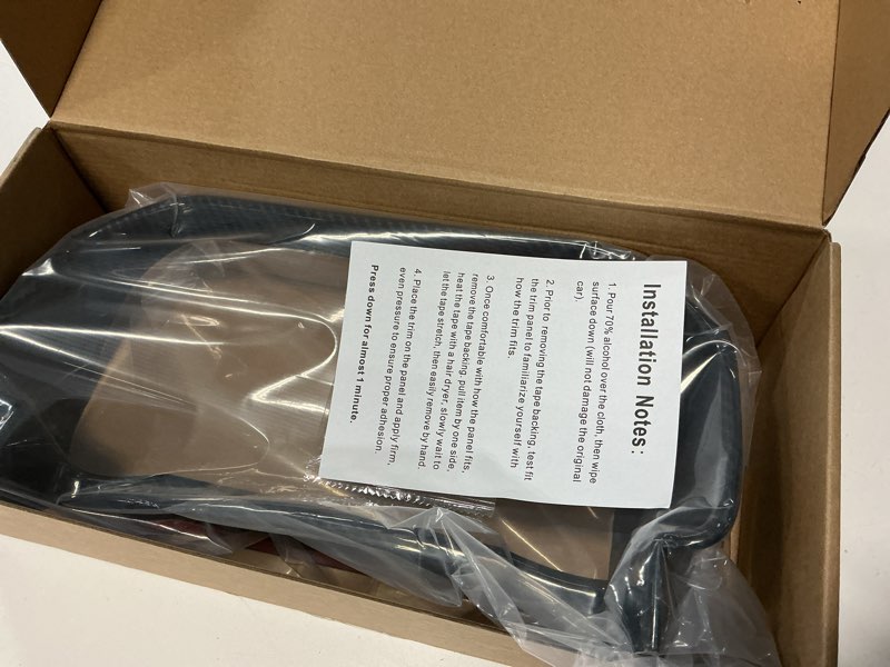 Condition photo showing New/Like New for razpoy for bronco dashboard panel trim, center control dash board cover compatible with 2021-2024 ford bronco carbon fiber interior accessories (not for 2025 bronco, not for sport)