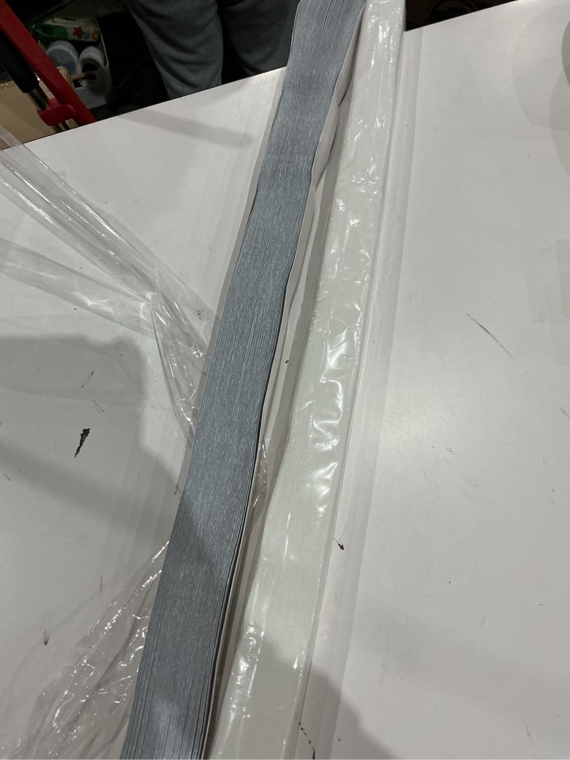 Condition photo showing Good Condition for window blinds cordless no drill cut to size clip on stick on self adhesive temporary blinds pleated paper blinds for windows doors shades for home nursery bedroom kitchen bathroom white - 1 pack 24"w x 59"h